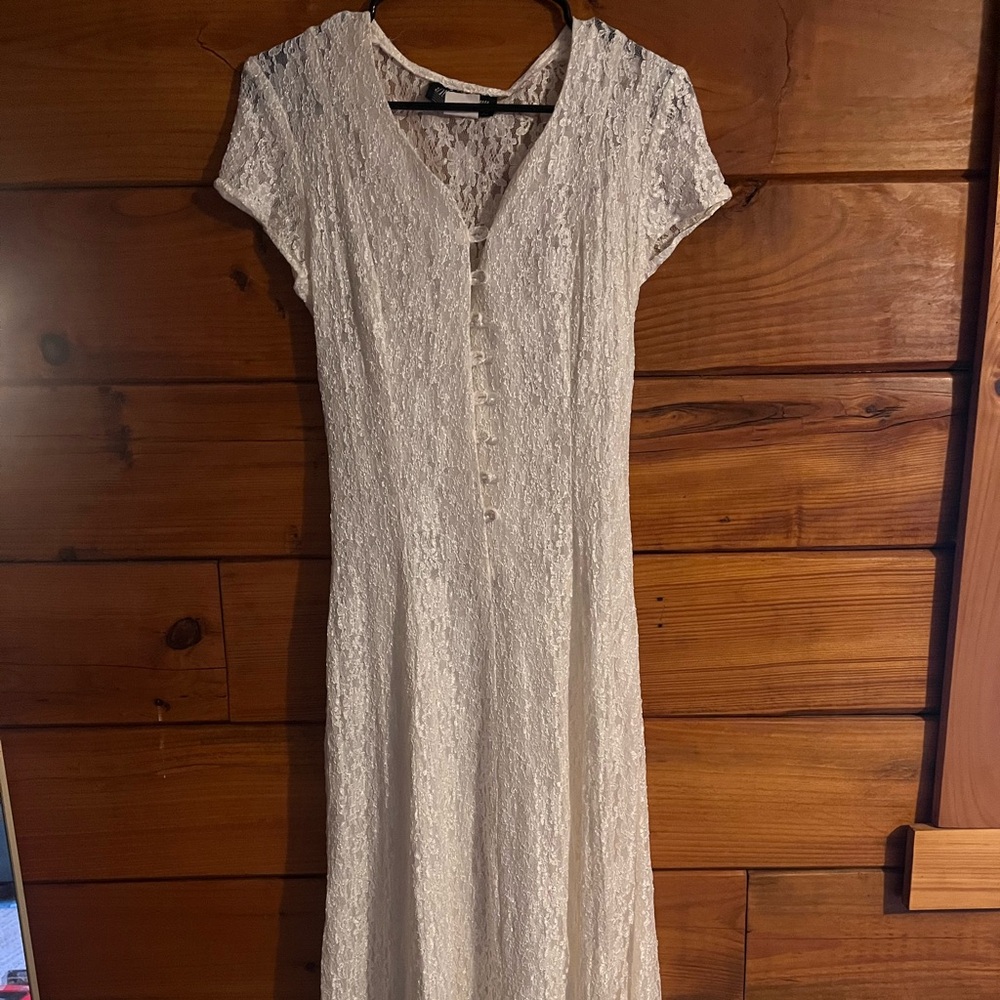 All that Jazz Ivory Lace Wedding Dress